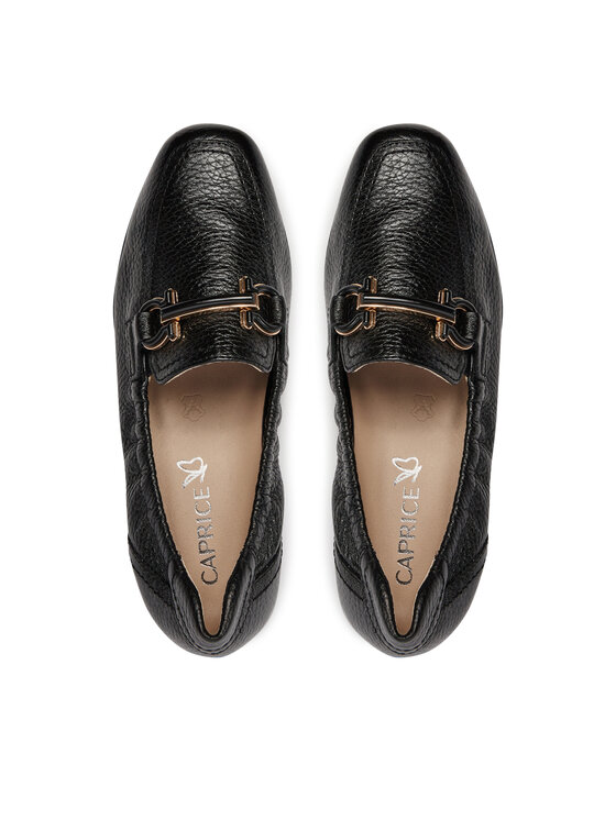 Caprice Caprice Loafersy 9-24654-42 Czarny