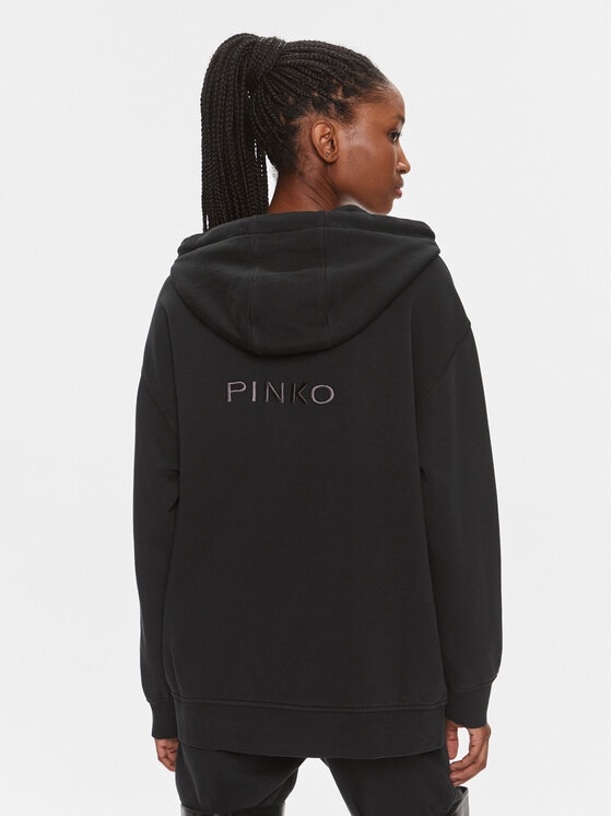 PINKO Pinko Bluza Gremito 101133 A1N7 Czarny Regular Fit