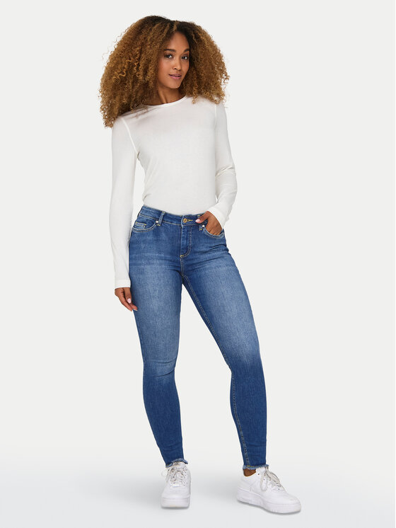 ONLY ONLY Jeans hlače Blush 15293282 Modra Skinny Fit