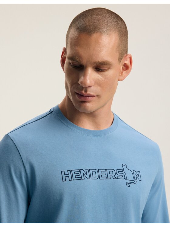 Henderson Henderson Piżama 45503 Granatowy Regular Fit