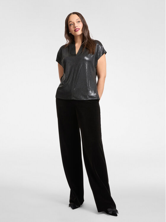 Elena Mirò Elena Mirò T-shirt G325Z000506N033 Nero Regular Fit