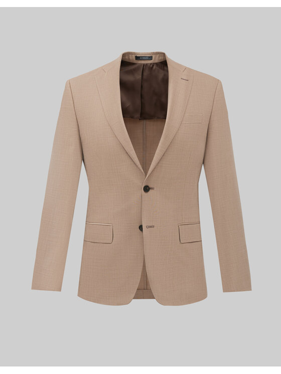 Borgio Borgio Marynarka orciano Beżowy Slim Fit