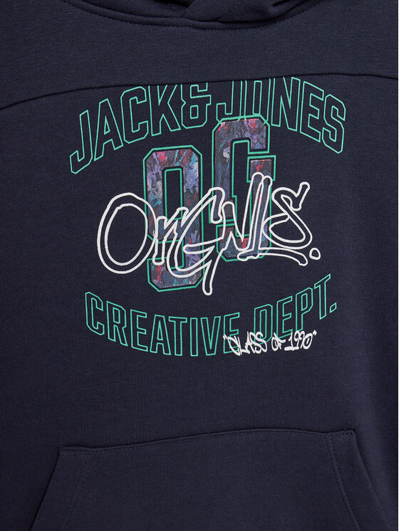 Jack&Jones Junior Jack&Jones Junior Jopa 12243086 Mornarsko modra Loose Fit