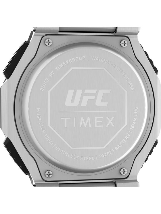 Timex Timex Zegarek UFC Colossus TW2V84600 Srebrny