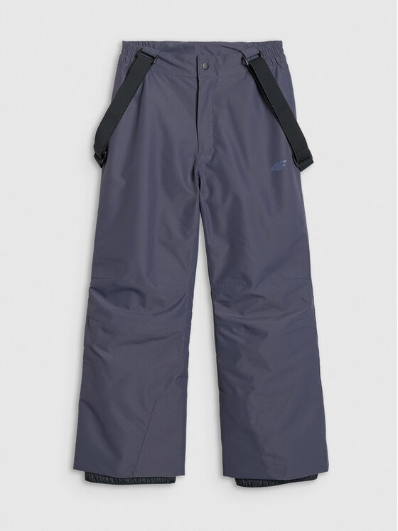 4F 4F Spodnie narciarskie SKI CLASSIC Szary ciemny Regular Fit