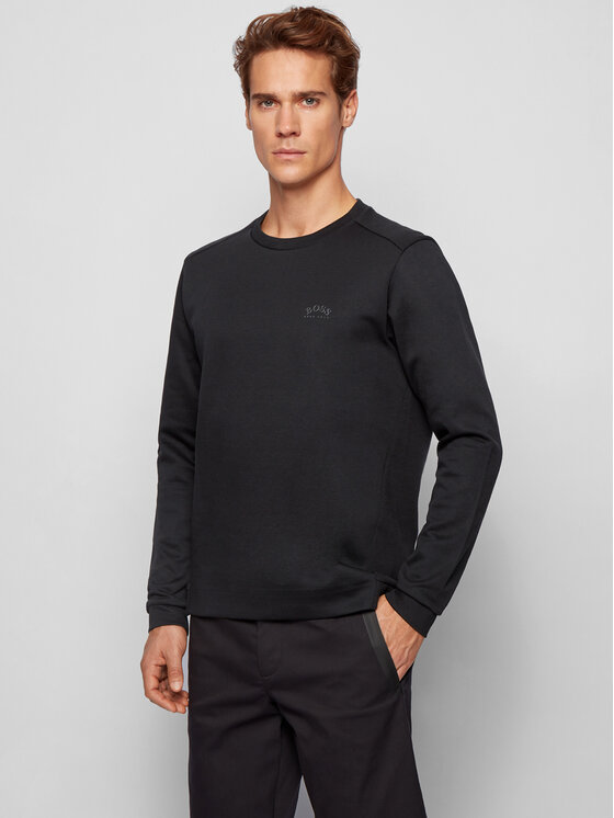 BOSS Boss Sweatshirt Salbo 50441279 Schwarz Regular Fit