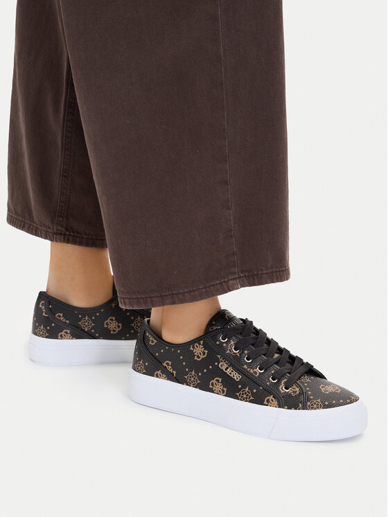 Guess Sneakers FLTJ10 FAL12 Maro închis
