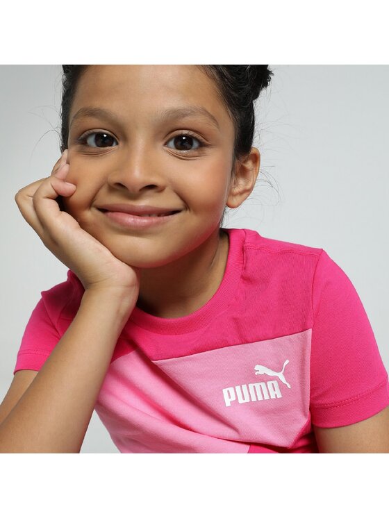 Puma Puma T-Shirt 679359 Różowy Regular Fit