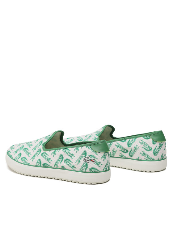 Lacoste Lacoste Teniși Canvas Resort 123 2 Cma 745CMA0038WG1 Alb