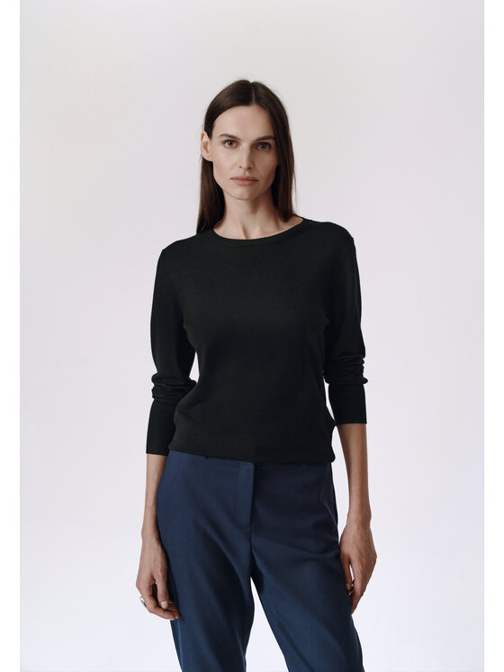 TATUUM TATUUM Svetr SKIMI Černá Classic Fit