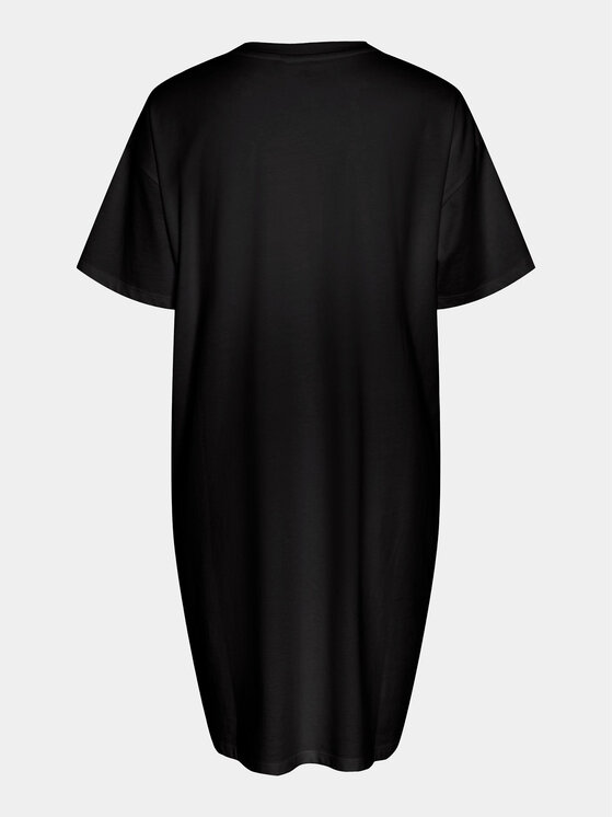 Pieces Pieces Haljina za svaki dan Ria 17149328 Crna Loose Fit