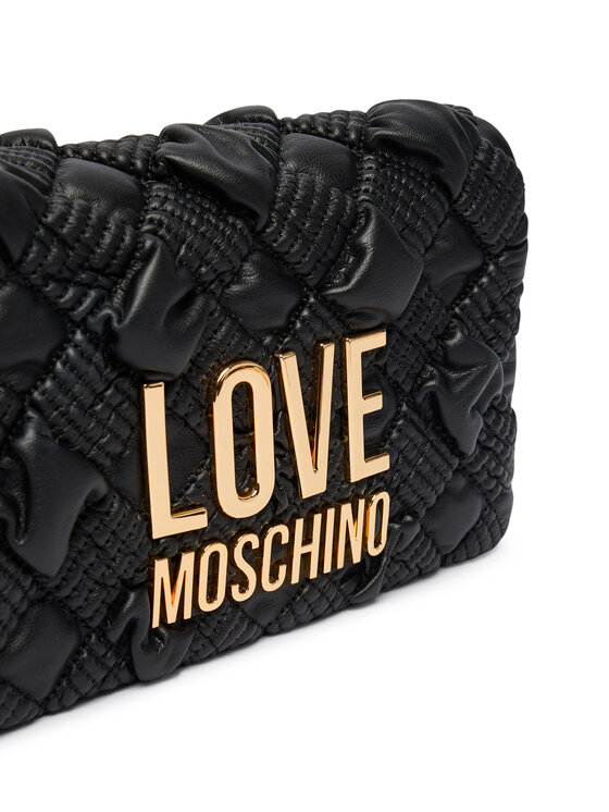 LOVE MOSCHINO LOVE MOSCHINO Дамска чанта JC4131PP1PL1000A Черен