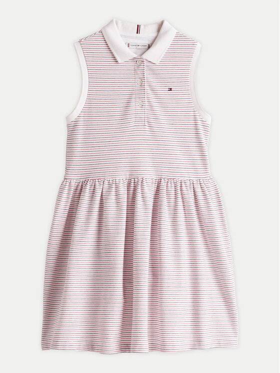 Tommy Hilfiger Tommy Hilfiger Sukienka codzienna KG0KG08486 D Różowy Regular Fit