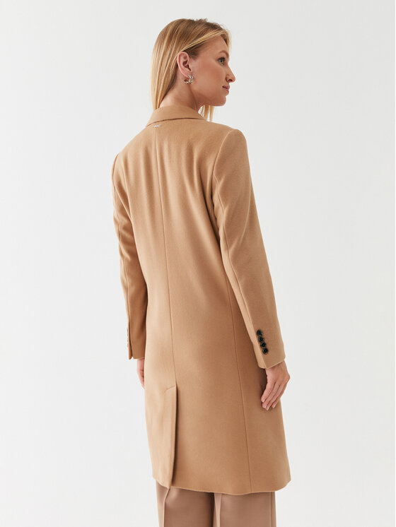 BOSS Boss Vuneni kaput Catara 50501019 Bež Slim Fit