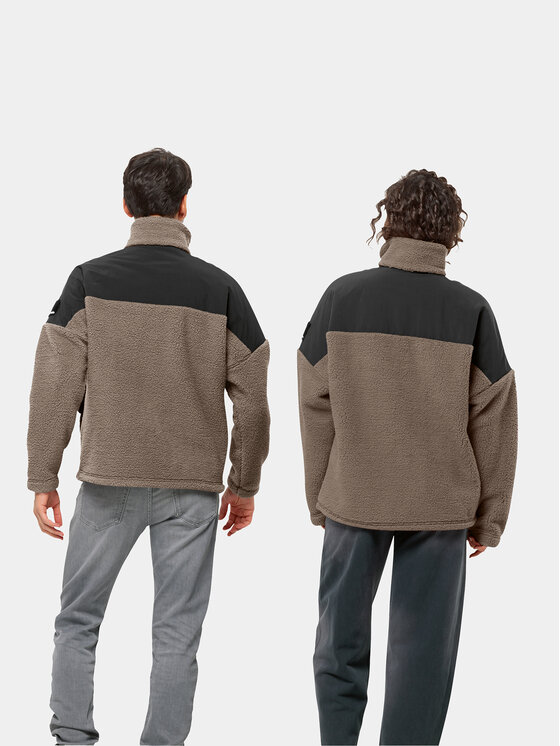 Jack Wolfskin Jack Wolfskin Polar Maarweg Jkt 1711241 Brązowy Regular Fit