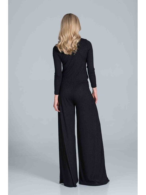FIGL FIGL Mikina M823 Čierna Regular Fit