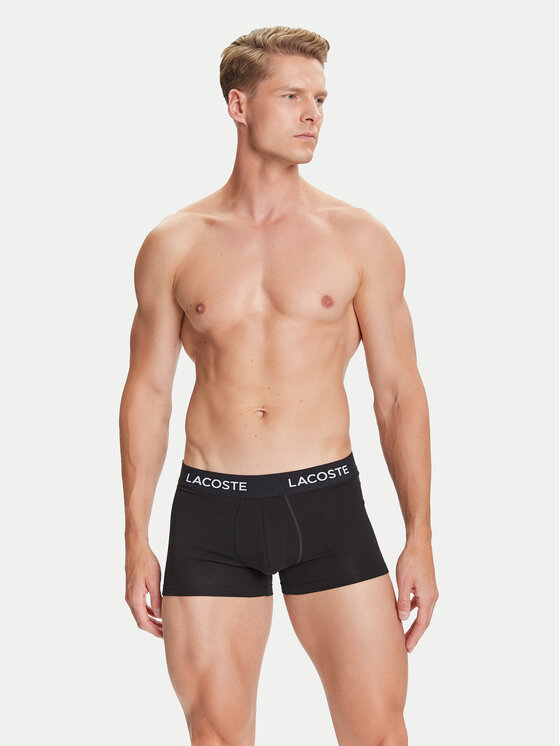 Lacoste Lacoste 7 db-os boxeralsó szett 5H2385 Fekete