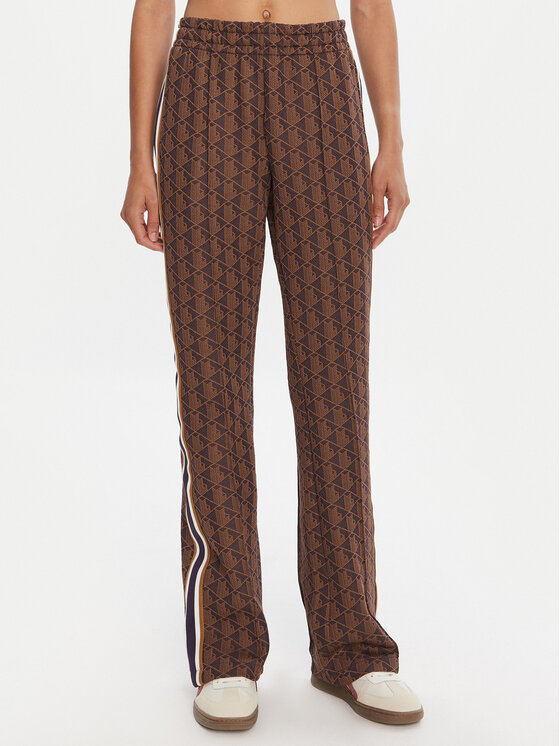 Lacoste Lacoste Pantaloni da tuta XF9313 Marrone Regular Fit