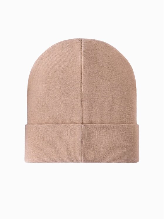 Ombre Ombre Czapka OM-ACWH-0120 Beżowy