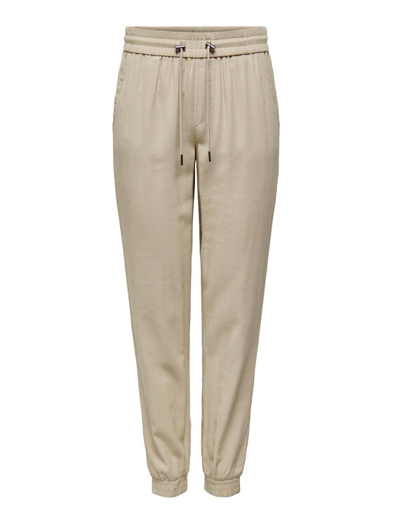 ONLY ONLY Jogginghose 15203946 Beige Regular Fit