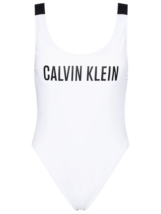 Costume da bagno Scoop Back KW0KW01235 Bianco