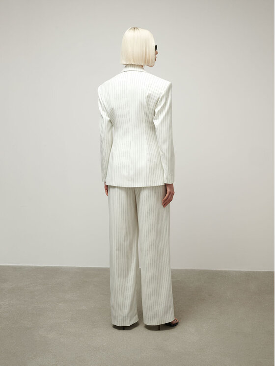 La Mania La Mania Giacca da abito ITALIANO Bianco Classic Fit