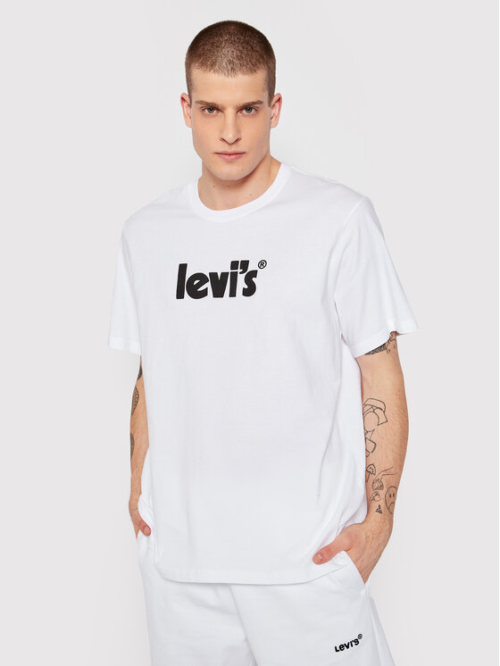 Levi's® Levi's® T-särk 16143-0390 Valge Relaxed Fit