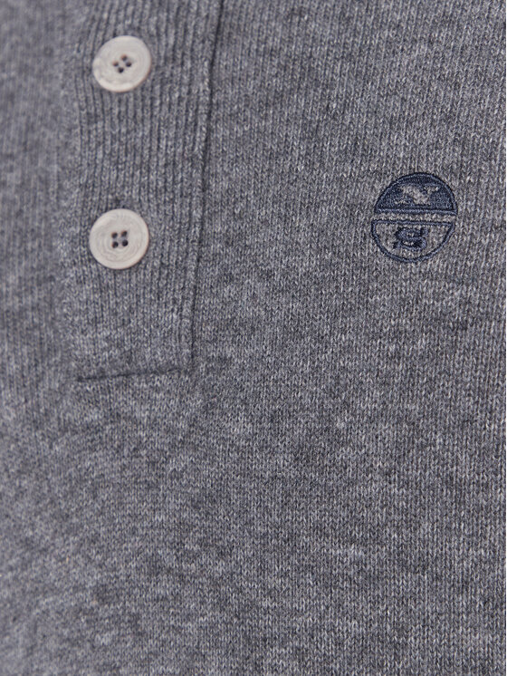 North Sails Grigio Poliammide Men Cardigan