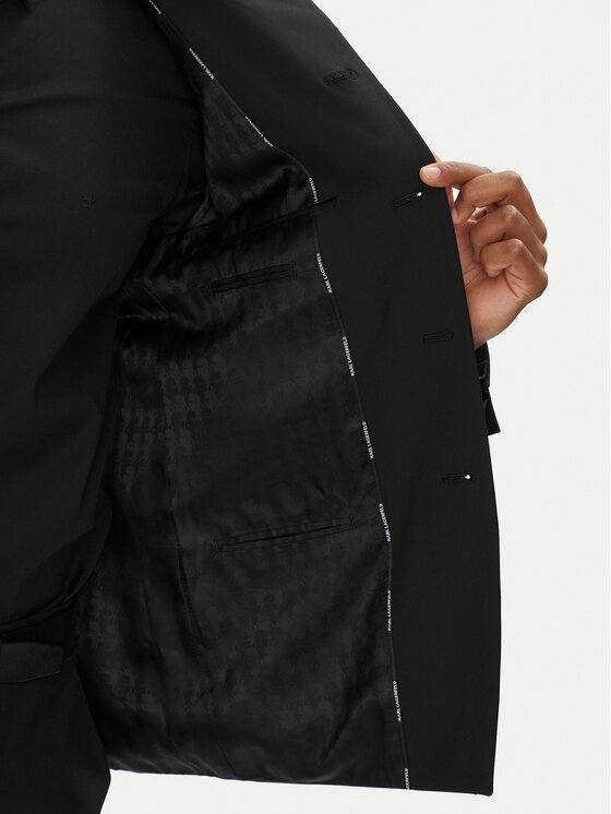 KARL LAGERFELD KARL LAGERFELD Geacă 155220 553037 Negru Regular Fit