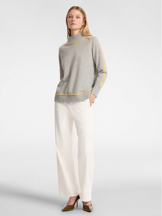 Elena Mirò Elena Mirò Cardigan M413Z000538N0A3 Grigio Regular Fit