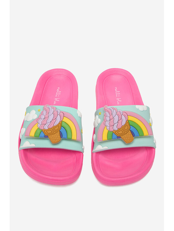 Nelli Blu Nelli Blu Pantoletten P4047530 Grün