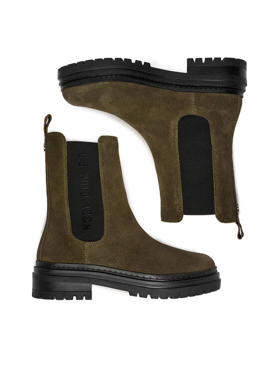 U.S. Polo Assn. U.S. Polo Assn. Klassische Stiefeletten CEO-VIZAG001W/ELE1 Khakifarben