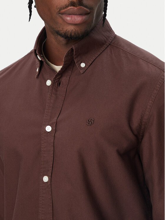 BOSS BOSS Риза 50567015 Кафяв Regular Fit
