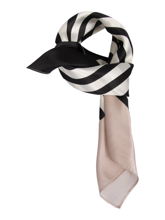 ALLORA BE UNIQUE ALLORA BE UNIQUE Foulard z jedwabiu Beige