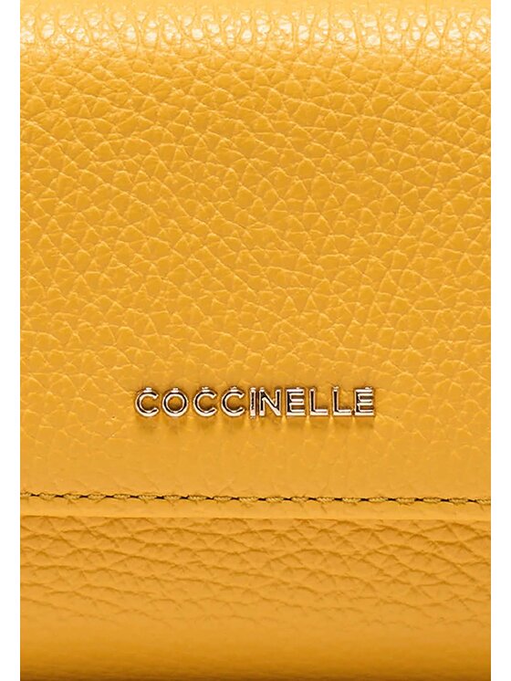 Coccinelle Coccinelle Portafoglio METALLIC S82 Giallo