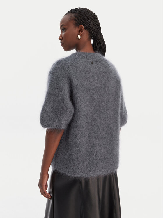 Dixie Dixie Pulover M277Y101A Gri Relaxed Fit