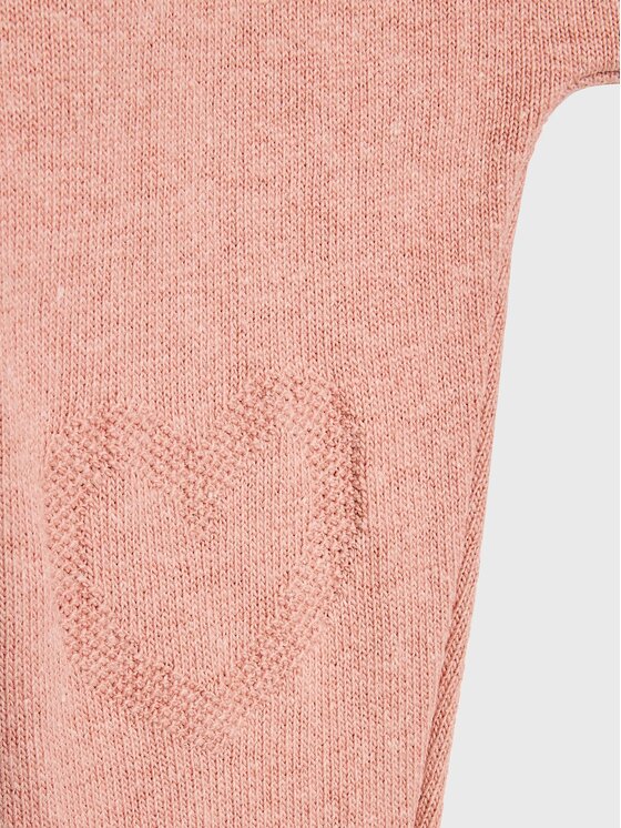 United Colors Of Benetton United Colors Of Benetton Megztos kelnės 1036AF002 Rožinė Regular Fit