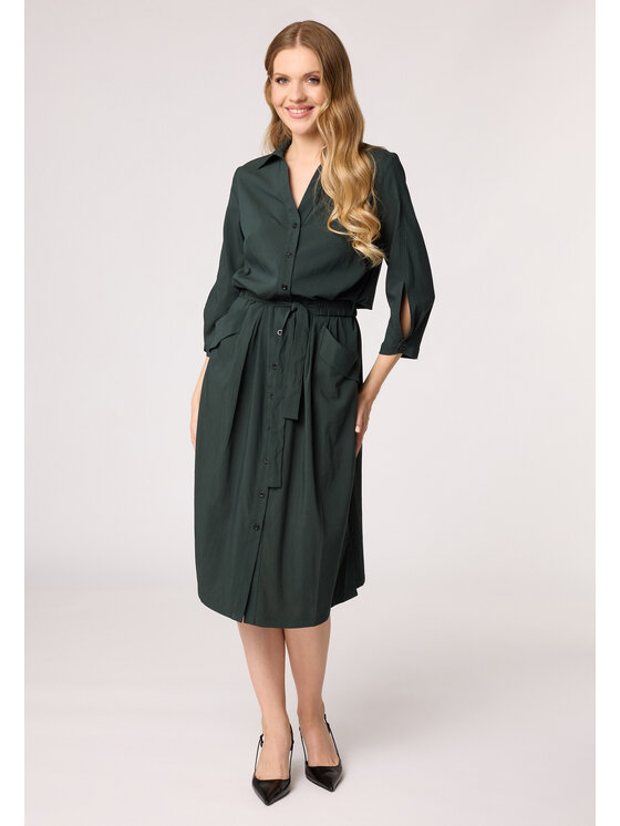 QUIOSQUE QUIOSQUE Každodenné šaty 4VF003 Zelená Regular Fit