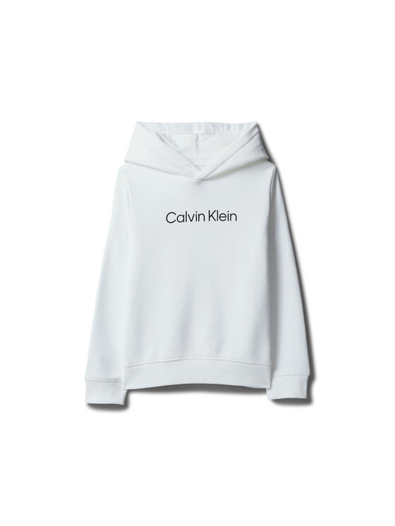 Calvin Klein Jeans Calvin Klein Jeans Pulóver Inst Logo LV1CKSJB38 Fehér Regular Fit