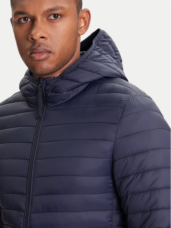 United Colors Of Benetton United Colors Of Benetton Prehodna jakna 2TWDUN06I Mornarsko modra Regular Fit