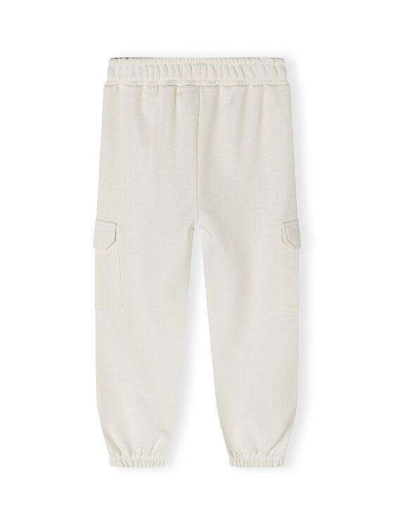 minoti minoti Spodnie dresowe 22fleece47 Biały Regular Fit