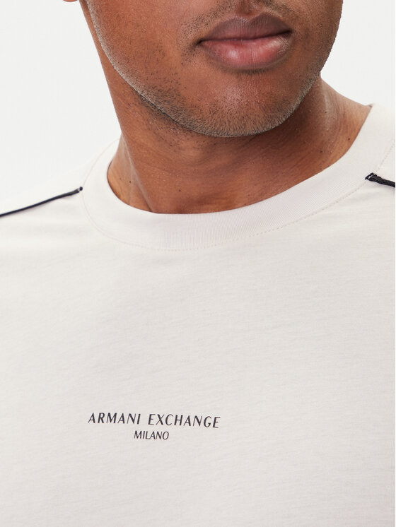 Armani Exchange Armani Exchange Tričko XM001360 AF10358 U1013 Écru Regular Fit