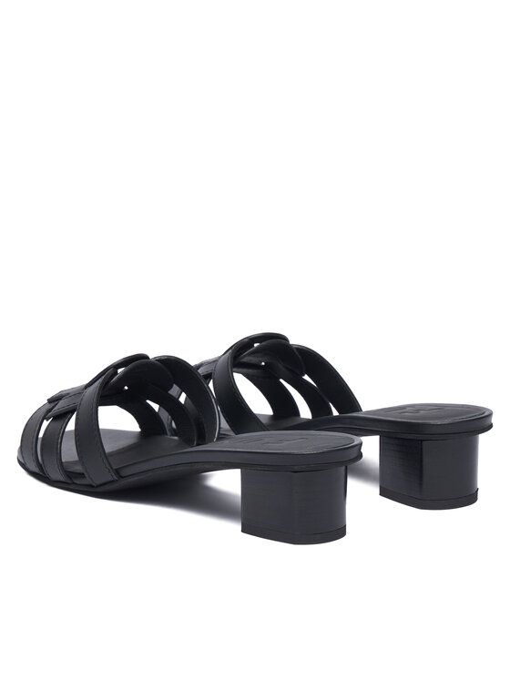 Furla Furla Pantoletten Cilindro YL25CIL Y62000 AL O6000 Schwarz