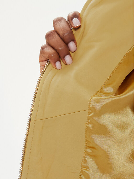 Gestuz Gestuz Nahkjope Elly 10908970 Kollane Regular Fit