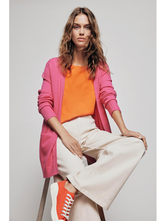 Vila Vila Strickjacke 14044041 Rosa Regular Fit