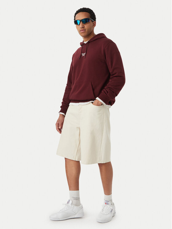 Reebok Reebok Μπλούζα RK25550CCM Μπορντό Regular Fit