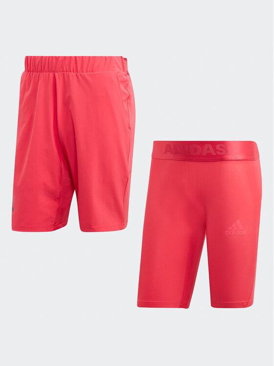 adidas adidas Teniške kratke hlače 2 IN 1 TENNIS SHORTS HEAT.RDY GG3741 Roza Regular Fit