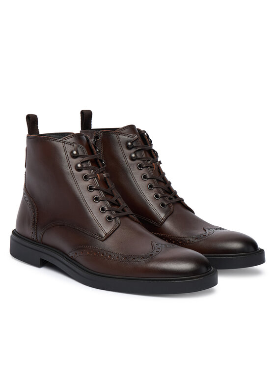 BOSS BOSS Ботуши Calev 50552551 Кафяв