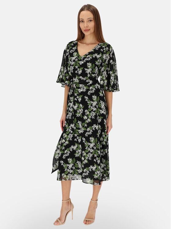 L’AF L’AF Sukienka letnia Jasmin Czarny Regular Fit