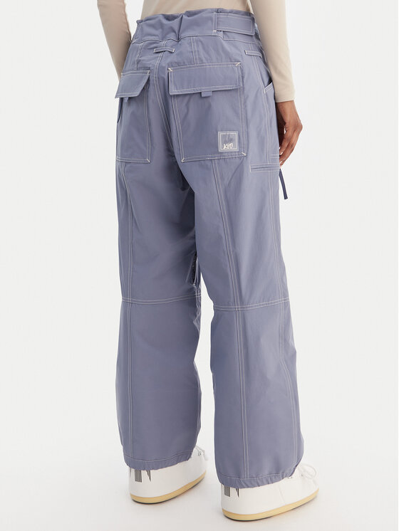 Roxy Roxy Spodnie snowboardowe Chloe Kim ERJTP03262 Niebieski Relaxed Fit
